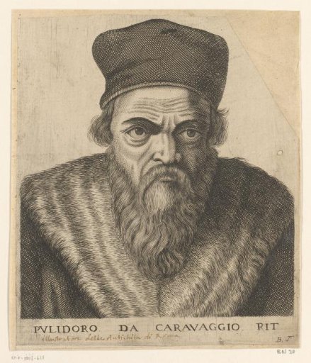 Portrait of Polidoro da Caravaggio