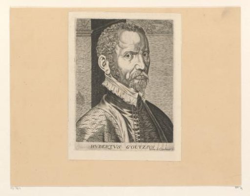 Portrait of Hubert Goltzius