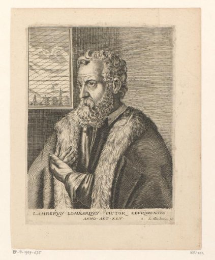 Portrait of Lambert Lombard