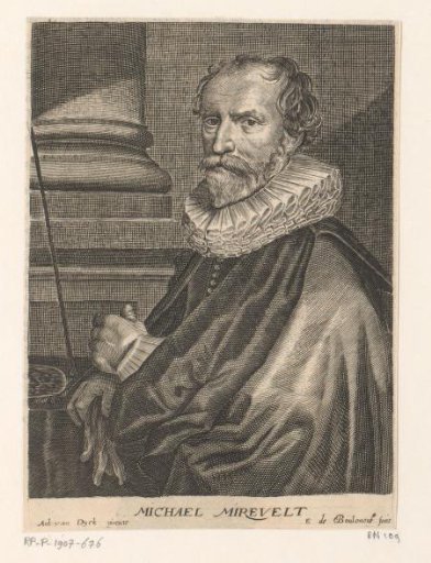 Portrait of Michiel Jansz. van Mierevelt