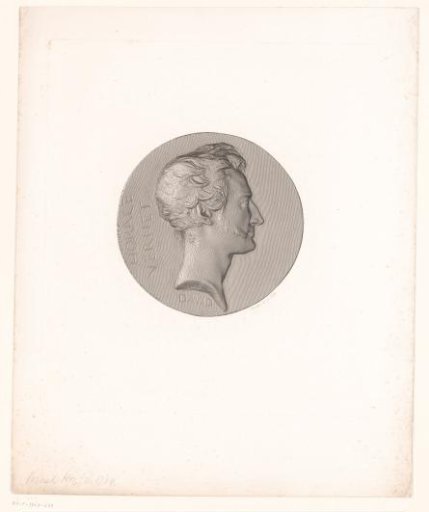 Medal with portrait of Horace Vernet