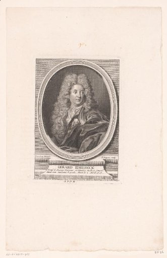 Portrait of Gérard Edelinck