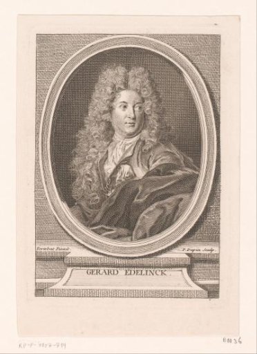 Portrait of Gérard Edelinck