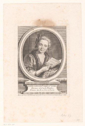 Portrait of Anne Antoinette Christine Somis
