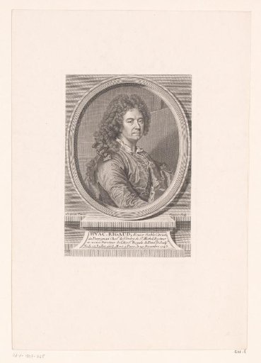 Portrait of Hyacinthe Rigaud