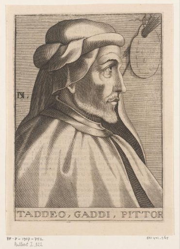 Portrait of Taddeo Gaddi