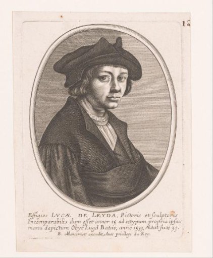 Portrait of Lucas van Leyden