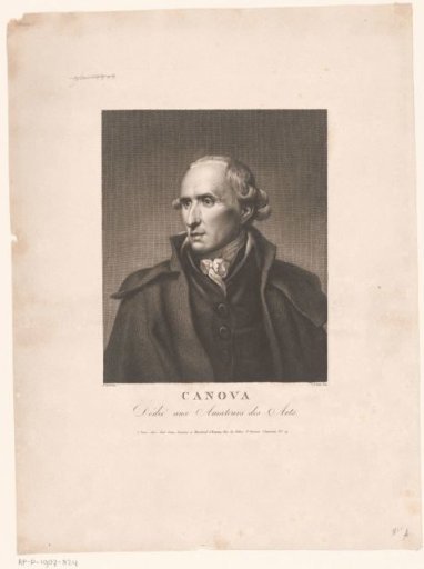 Portrait of Antonio Canova