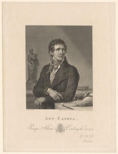 Portrait of Antonio Canova