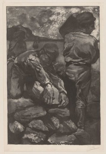 Labourers Carrying Stones