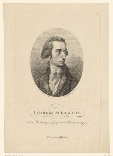Portrait of Carl Philipp Schallhas