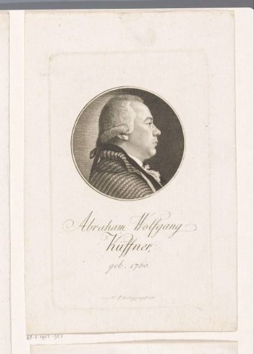 Portrait of Abraham Wolfgang Küffner