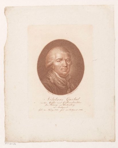 Portrait of Nicolas Guibal