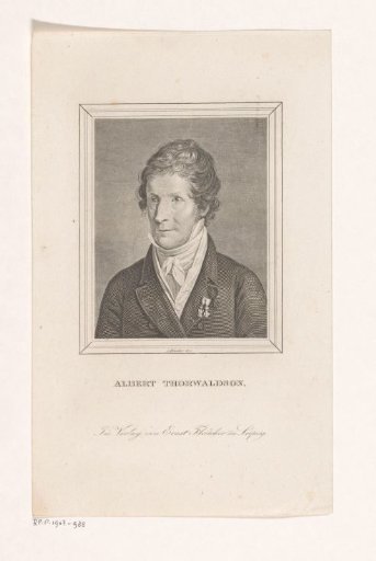 Portrait of Bertel Thorvaldsen