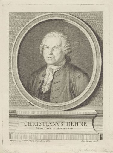 Portrait of Christianus Dehne