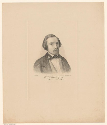 Portrait of Heinrich von Rustige