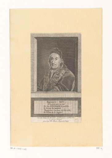 Portrait of Benedict XIV