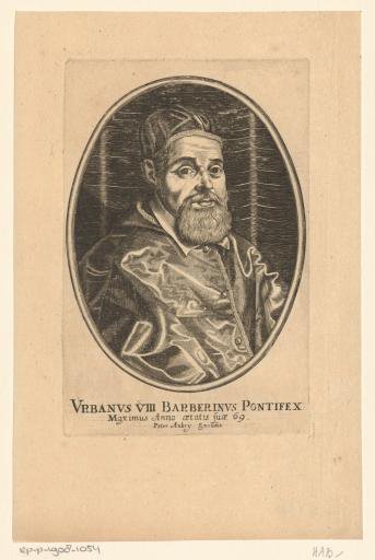 Portrait of Pope Urban VIII at the age of 69