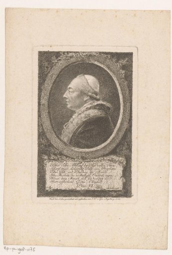 Portrait of Pope Pius VI