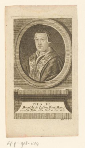 Portrait of Pius VI
