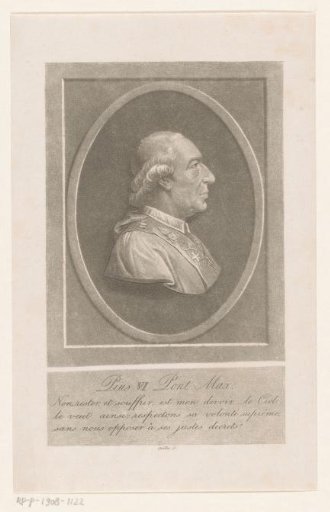 Portrait of Pope Pius VI