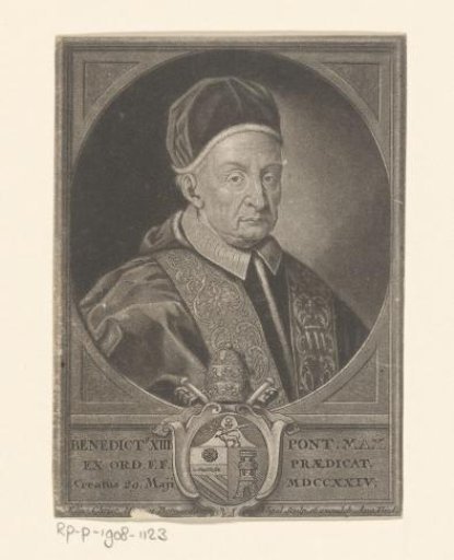Portrait of Pope Benedict XIII