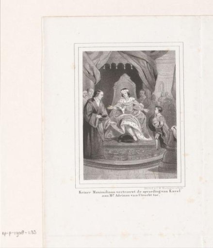 Scene from the Life of Pope Adrian VI: Adrian Becomes Tutor to the Future Emperor Charles V
