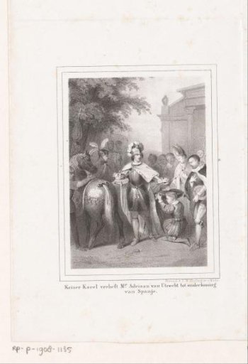 Scene from the Life of Pope Adrian VI: Adrian Becomes Viceroy of Spain