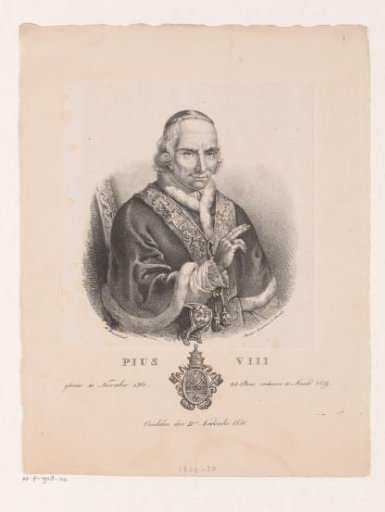 Portrait of Pope Pius VIII