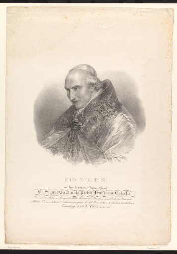 Portrait of Pope Pius VIII