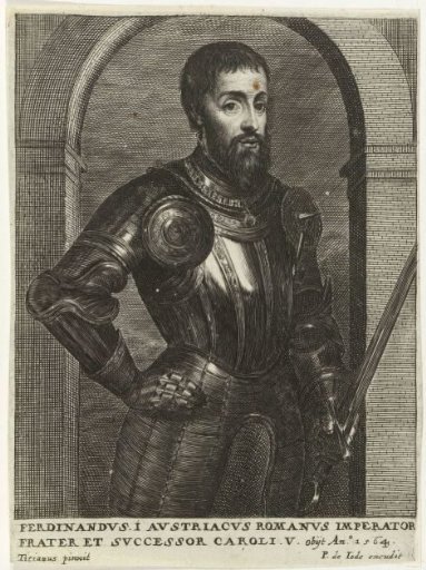 Portrait of Emperor Ferdinand I