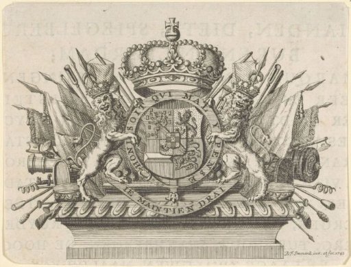 Coat of Arms of William IV, Prince of Orange-Nassau