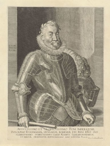 Portrait of Emperor Rudolf II