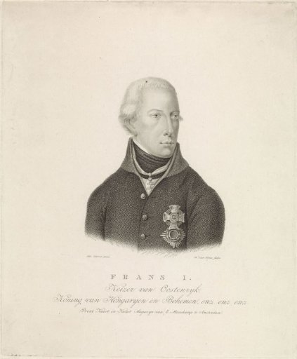 Portrait of Frans II Josef Karel (Holy Roman Emperor)
