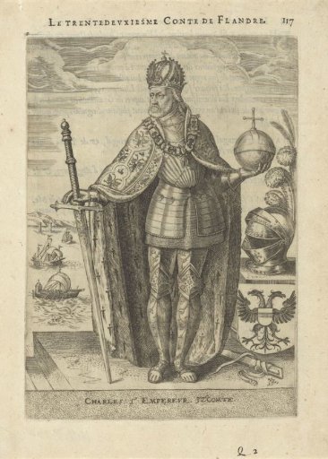 Portrait of Emperor Charles V
