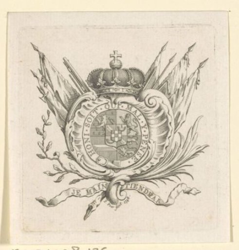 Coat of Arms of William IV, Prince of Orange-Nassau