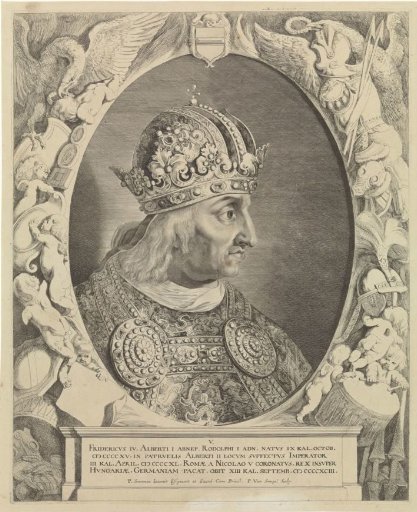 Portrait of Emperor Frederick III as King of the Romans Frederick IV