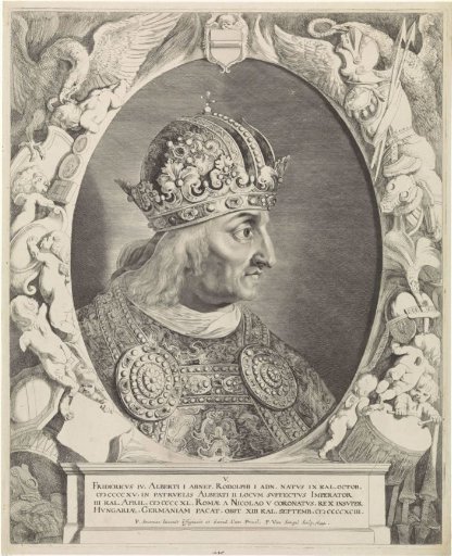 Portrait of Emperor Frederick III as King of the Romans Frederick IV