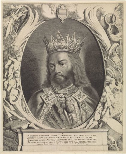 Portrait of Rudolf I of Habsburg