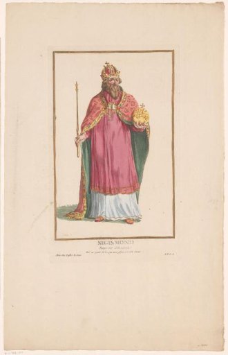Portrait of Emperor Sigismund with Sceptre and Orb