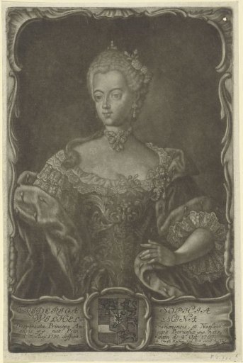 Portrait of Wilhelmina of Prussia