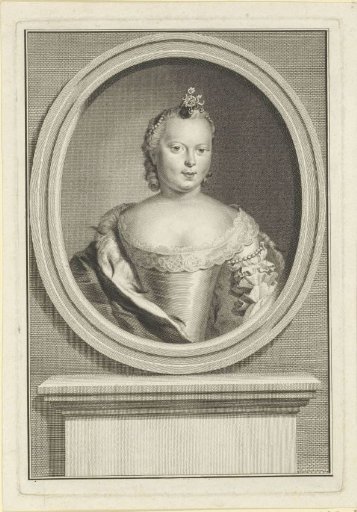 Portrait of Carolina, Princess of Orange-Nassau