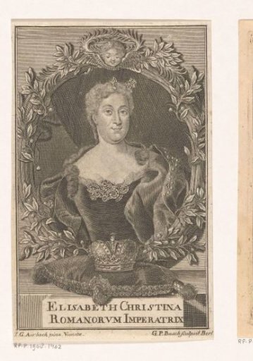 Portrait of Elisabeth Christine of Brunswick-Wolfenbüttel