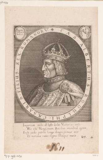 Portrait of Albrecht I of Habsburg