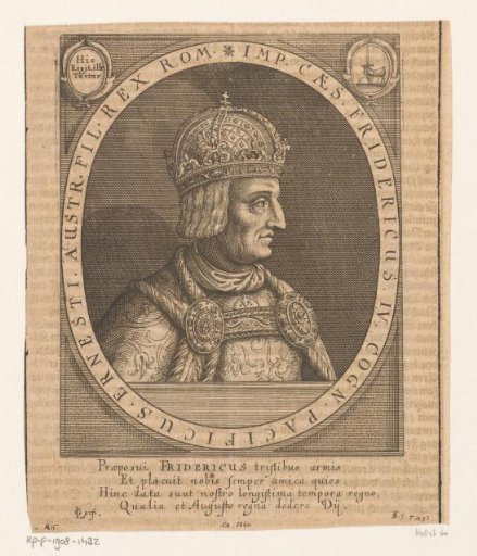 Portrait of Emperor Frederick III