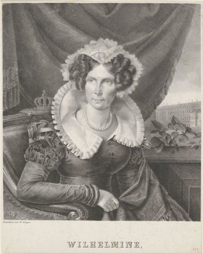 Portrait of Wilhelmina of Prussia