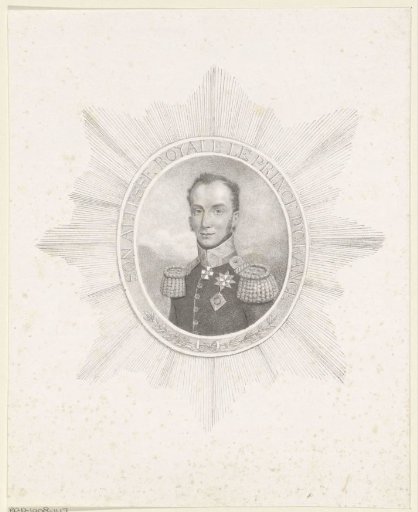 Portrait of William II, King of the Netherlands