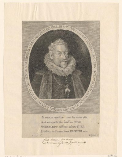 Portrait of Emperor Matthias