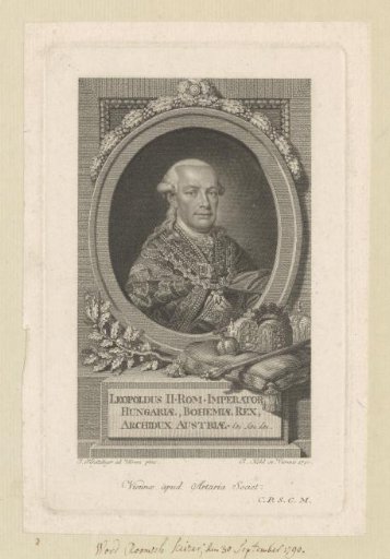 Portrait of Emperor Leopold II