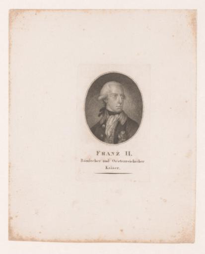 Portrait of Francis II Joseph Charles, Holy Roman Emperor